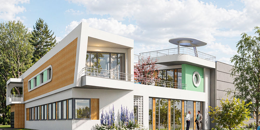 Neubau eines Wohn- und Geschäftshauses LP 1 - 5 (in dp, Markdorf)