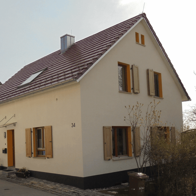 Sanierung eines Einfamilienwohnhauses mit Denkmalschutz