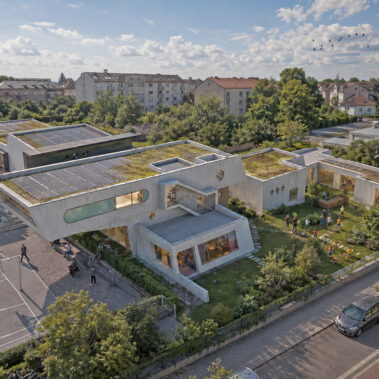 Wettbewerbsbeitrag: Neubau eines Jugend- und Familienzentrums mit Kindergarten in Kitzingen