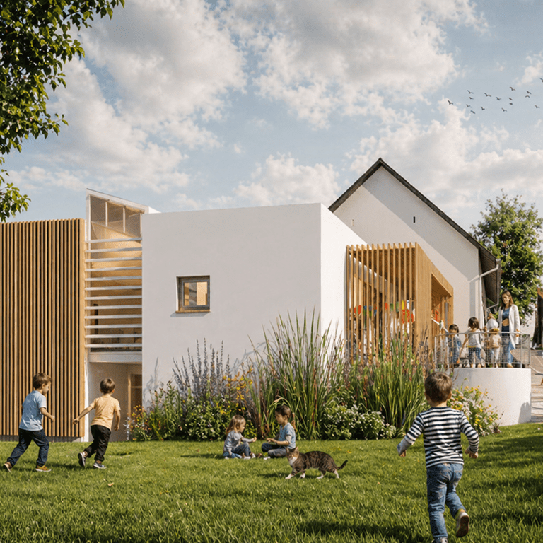 Gemeinde Hilzingen Neubau eines Kindergartens in Weiterdingen