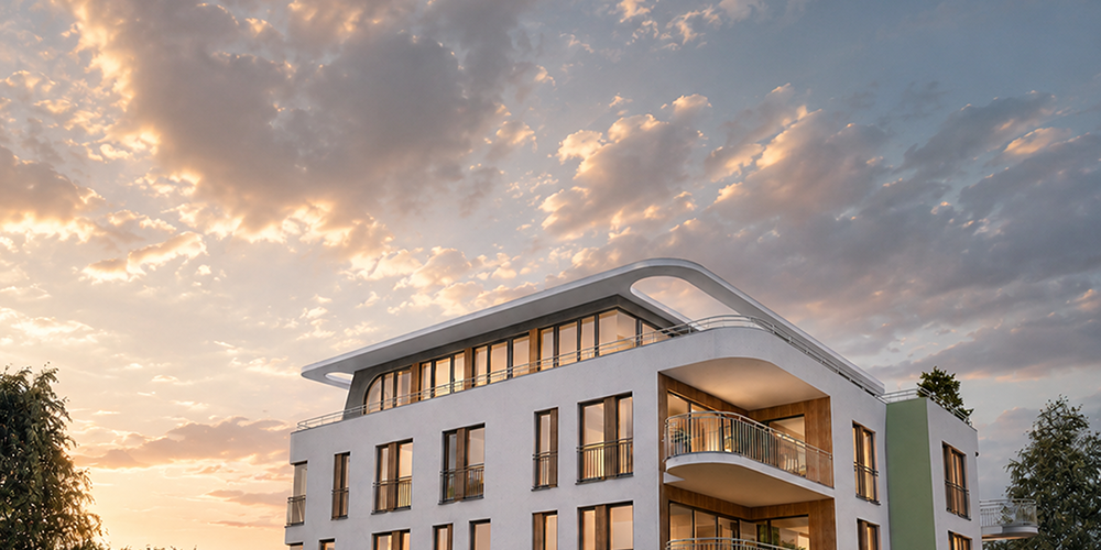 Neubau eines Mehrfamilienwohnhauses LP 1 – 5 (in dp, Markdorf)