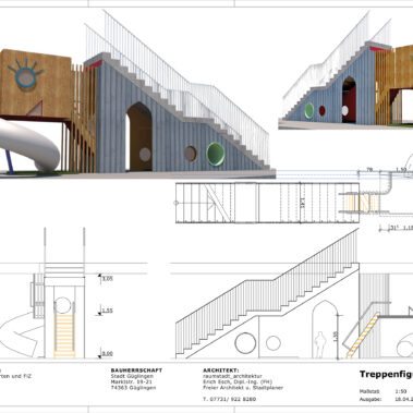 Neubau Kindergarten mit drei Gruppen und Familienzentrum