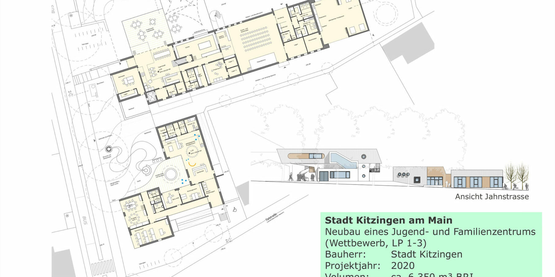 Stadt Kitzingen am Main Neubau eines Jugend- und Familienzentrums