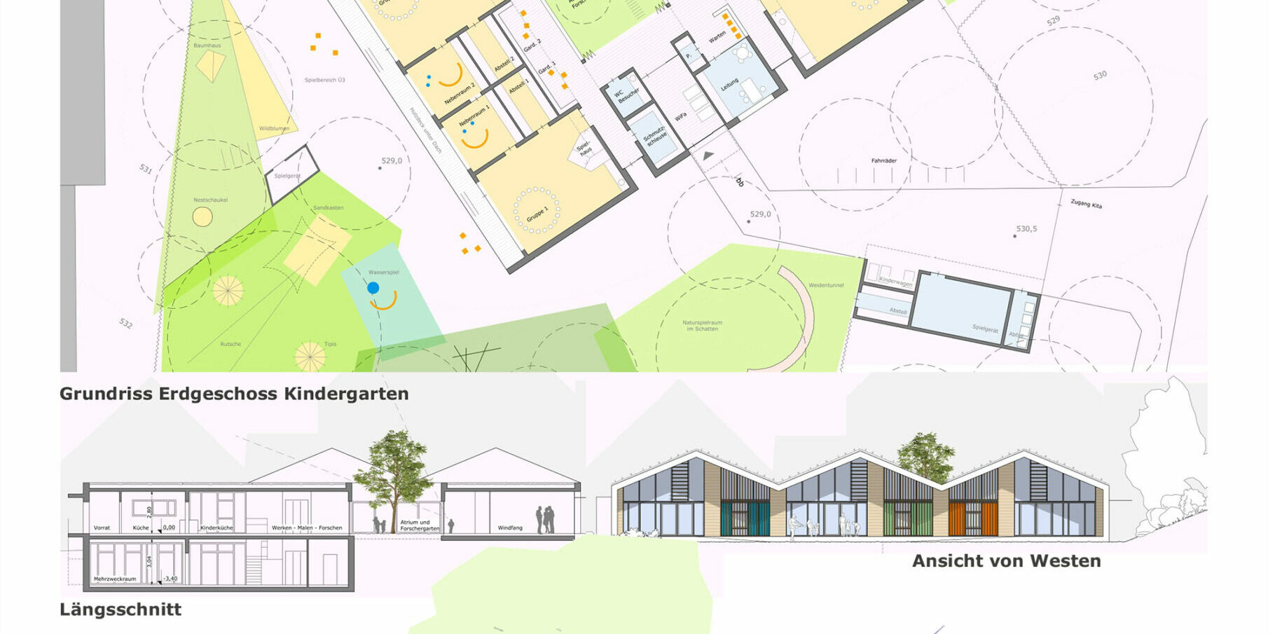Stadt Hof/Ofr. Neubau einer Kindertagesstätte