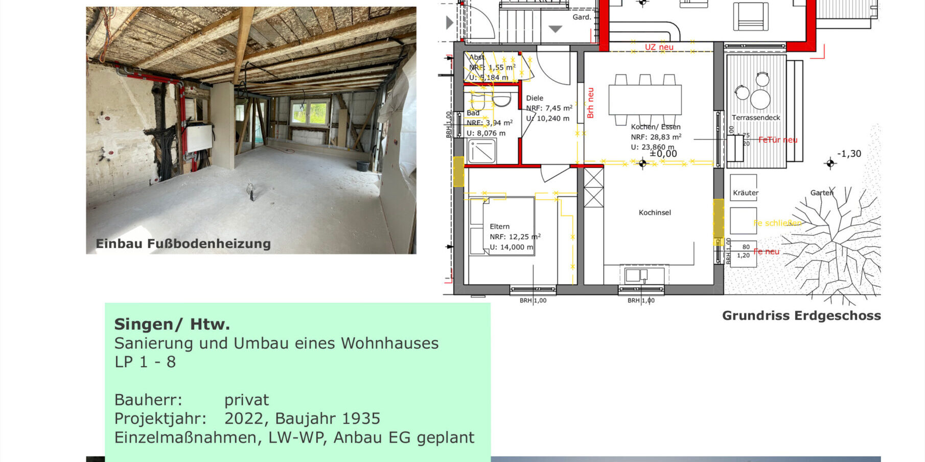 Referenzobjekt: Umbau und Sanierung