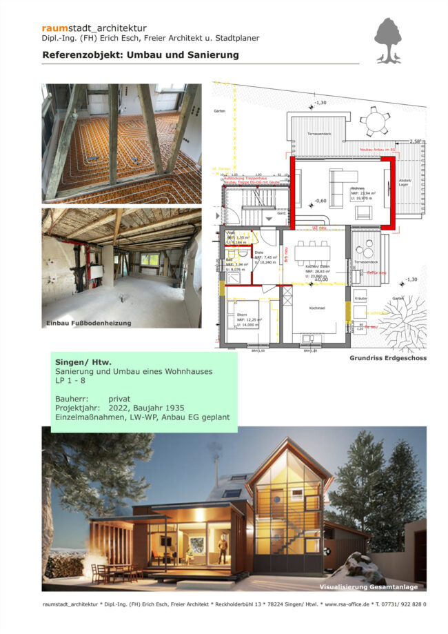 Referenzobjekt: Umbau und Sanierung