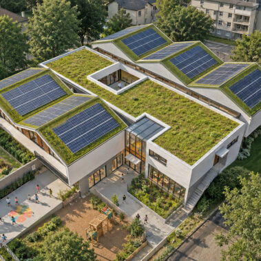 Wettbewerbsbeitrag: Neubau eines Kindergartens mit Kinderkrippe in Hof