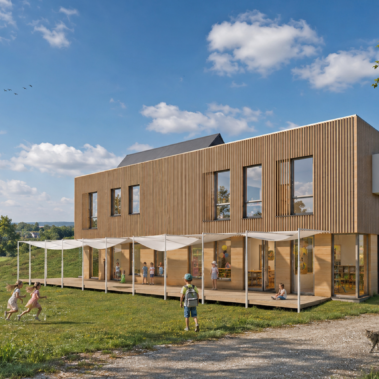 Machbarkeitsstudie zum Neubau eines zweigruppigen Kindergartens und zur Nutzung des bestehenden Gemeindehauses in Weiterdingen