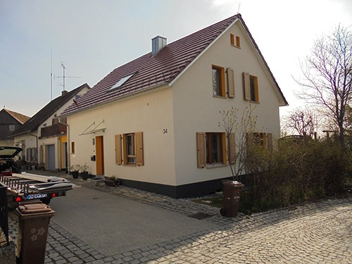 Bilder nach der Sanierung zum Effizienzhaus 70