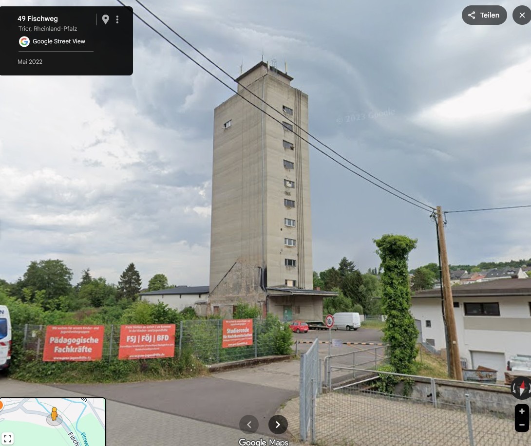 Leerstand Raiffeisen-Silo in Ruwer